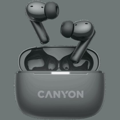 CANYON headset OnGo TWS-10 ANC+ENC Grey