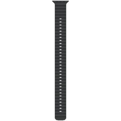 49mm Black Ocean Band Extension - Black Titanium Finish