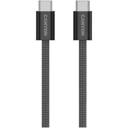 CANYON cable OnWire 60MG C-C 60W Magnet Braided 1m Black
