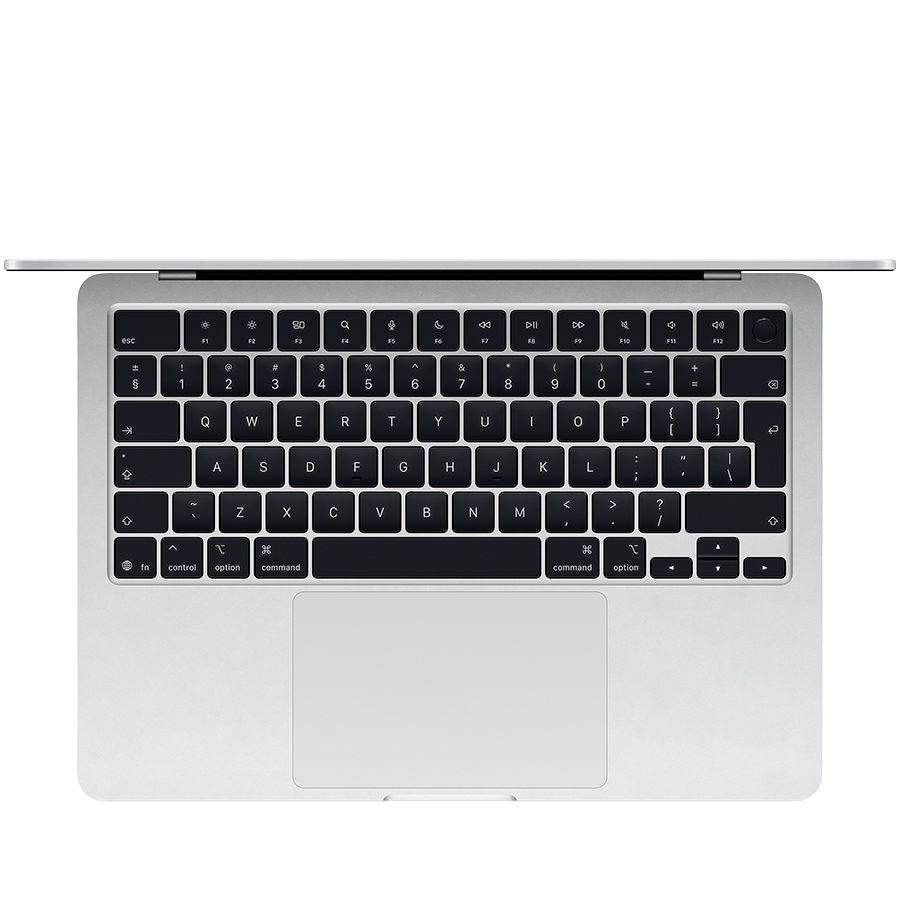 13-inch MacBook Air: Apple M4 chip with 10-core CPU and 8-core GPU, 16GB, 256GB SSD - Silver,Model A3240 - Image 2