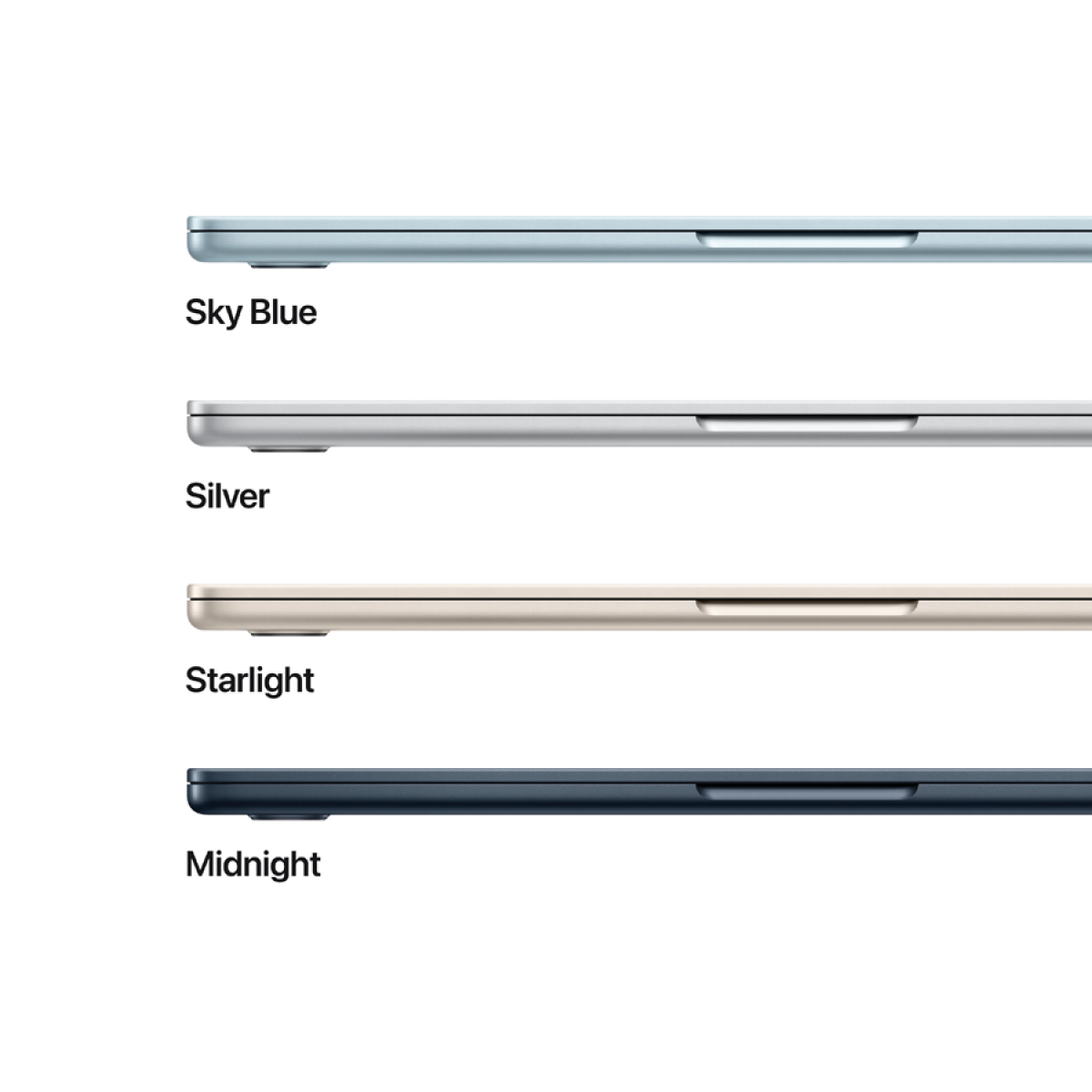 13-inch MacBook Air: Apple M4 chip with 10-core CPU and 10-core GPU, 24GB, 512GB SSD - Starlight,Model A3240 - Image 5