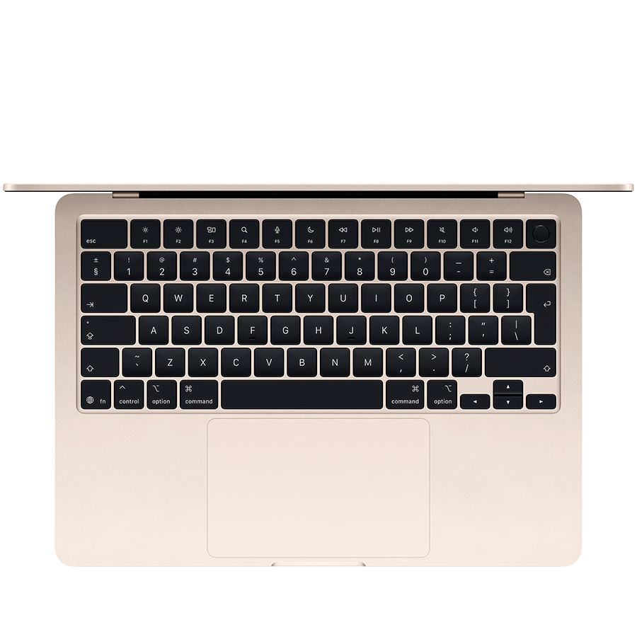 13-inch MacBook Air: Apple M4 chip with 10-core CPU and 10-core GPU, 24GB, 512GB SSD - Starlight,Model A3240 - Image 2