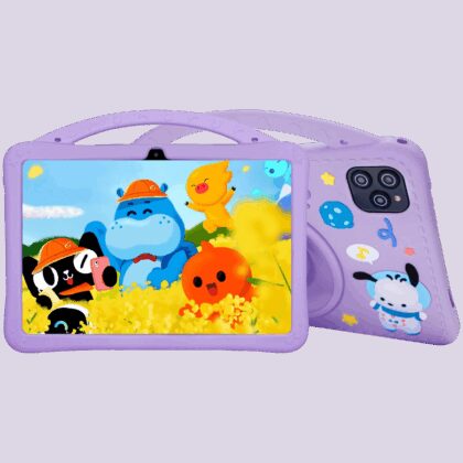 VGKE 10.1" HF IPS Kids Tablet - Mediatek MT6737 CPU, 2GB RAM, 32GB Storage, 3G + Wifi, Bluetooth 4.0, Android, Type C - PURPLE
