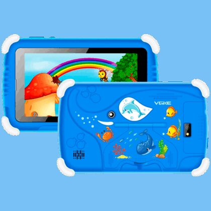 VGKE 7" IPS Kids Tablet - Mediatek MT6735 CPU, 1GB RAM, 16GB Storage, 3G + Wifi, Bluetooth 4.0, Android