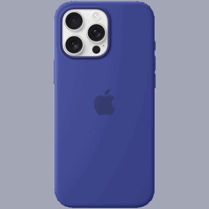 iPhone 16 Pro Max Silicone Case with MagSafe - Ultramarine,Model A3316