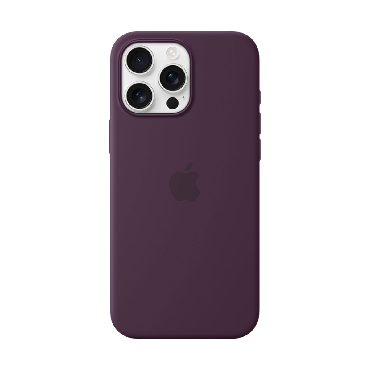 iPhone 16 Pro Max Silicone Case with MagSafe - Plum,Model A3316 - Image 2
