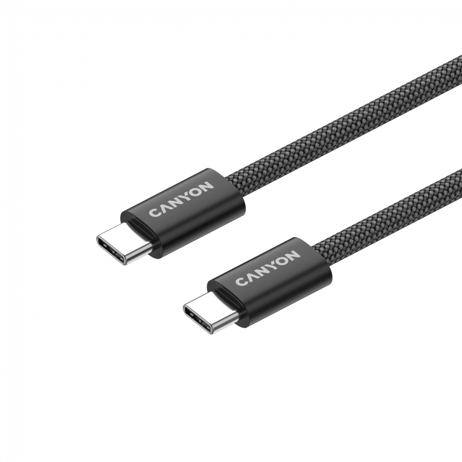CANYON cable OnWire 60MG C-C 60W Magnet Braided 1m Black - Image 3
