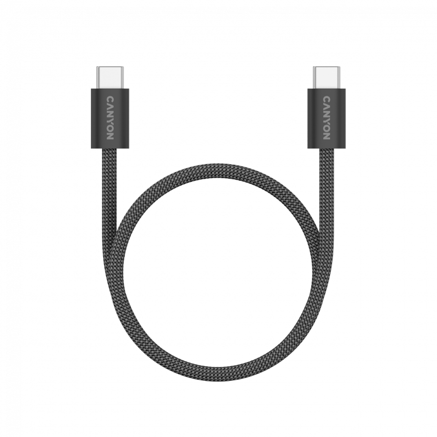 CANYON cable OnWire 60MG C-C 60W Magnet Braided 1m Black - Image 4