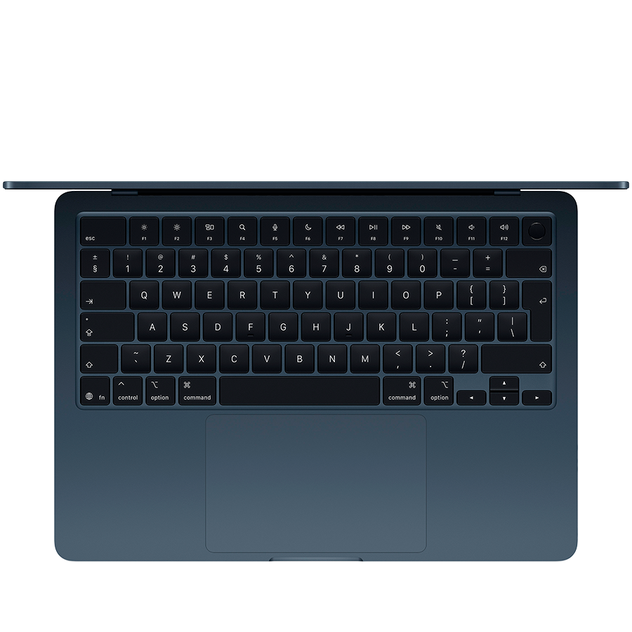 13-inch MacBook Air: Apple M4 chip with 10-core CPU and 8-core GPU, 16GB, 256GB SSD - Midnight,Model A3240 - Image 2