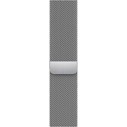 45mm Silver Milanese Loop