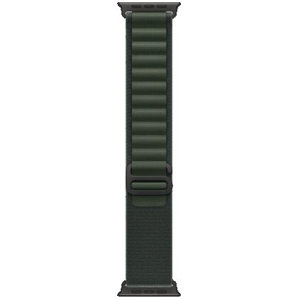 49mm Dark Green Alpine Loop - Large - Black Titanium Finish