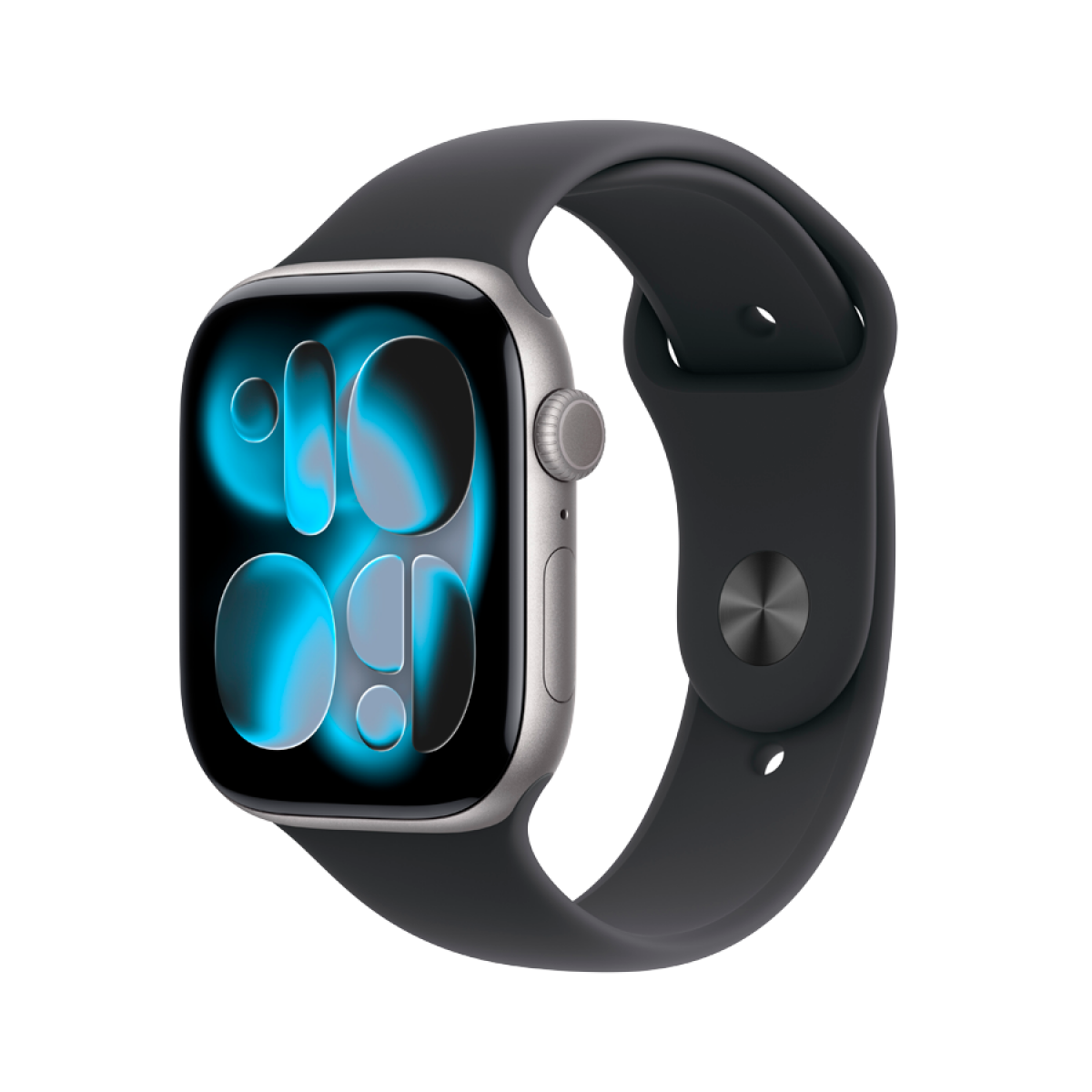 Apple Watch Series 11 GPS + Cellular 46mm Space Grey Aluminium Case with Black Sport Band - M/L,Model A3337 - Image 5