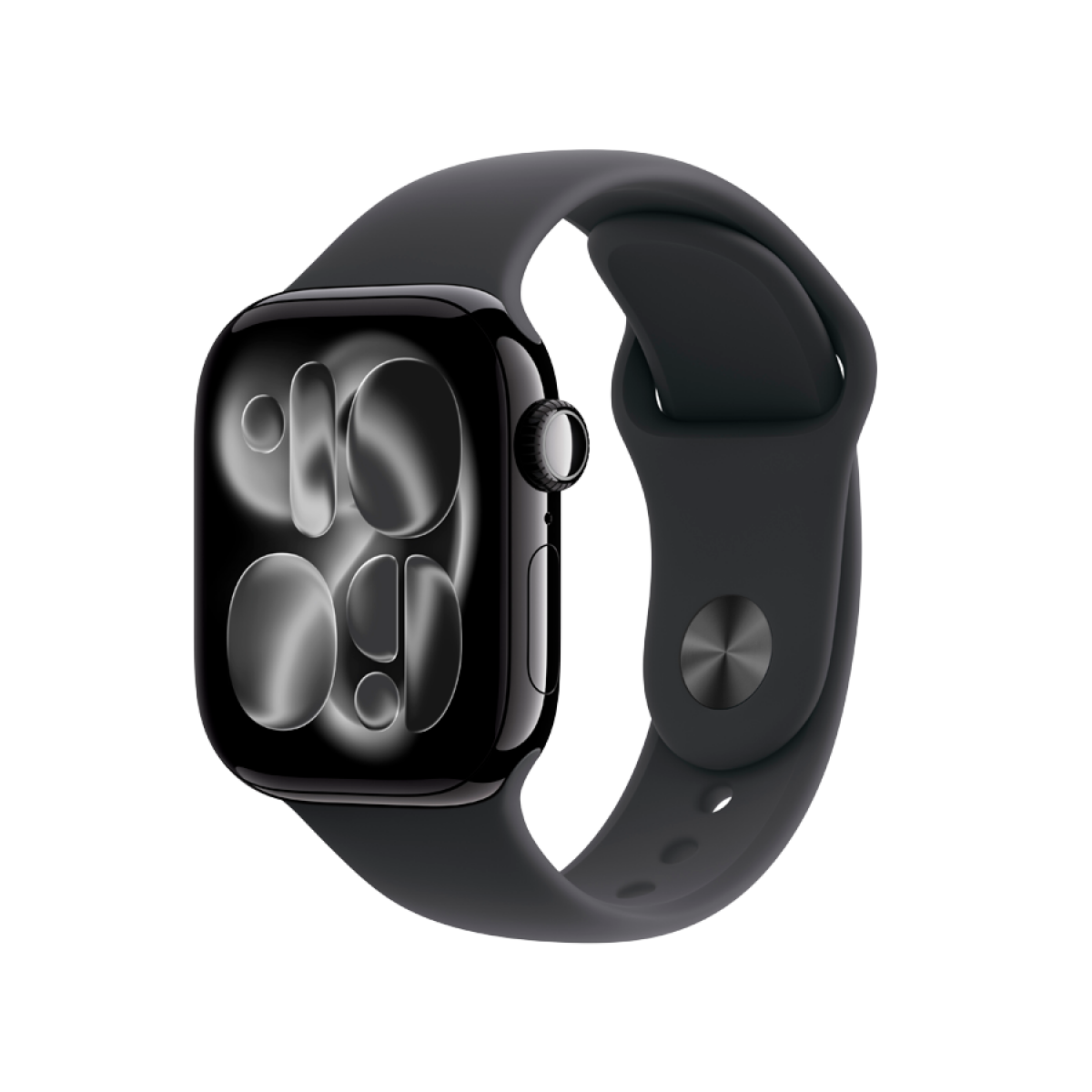 Apple Watch Series 11 GPS 42mm Jet Black Aluminium Case with Black Sport Band - M/L,Model A3331 - Image 5