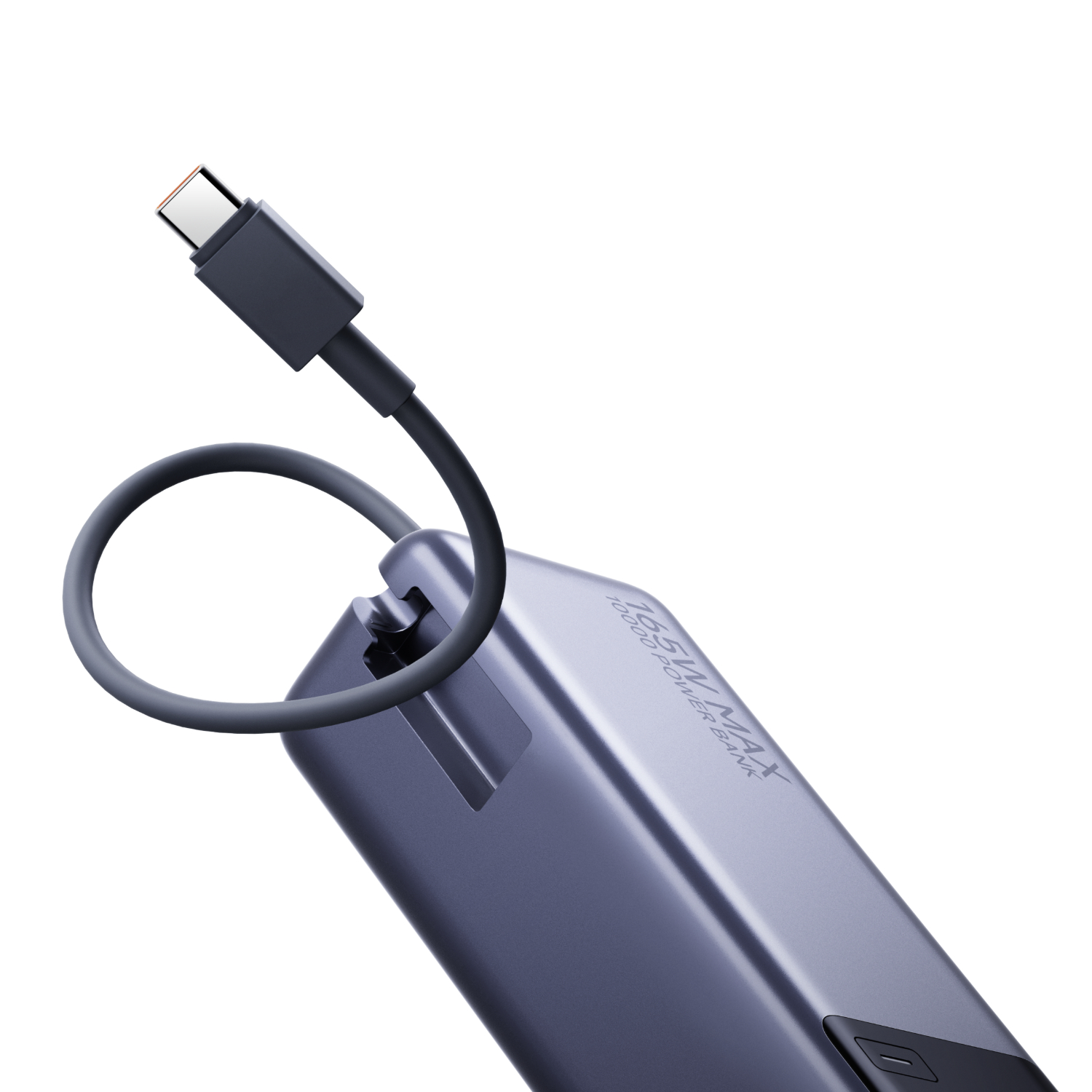 Xiaomi 165W Power Bank 10000mAh (Integrated Cable)-Silver - Image 9