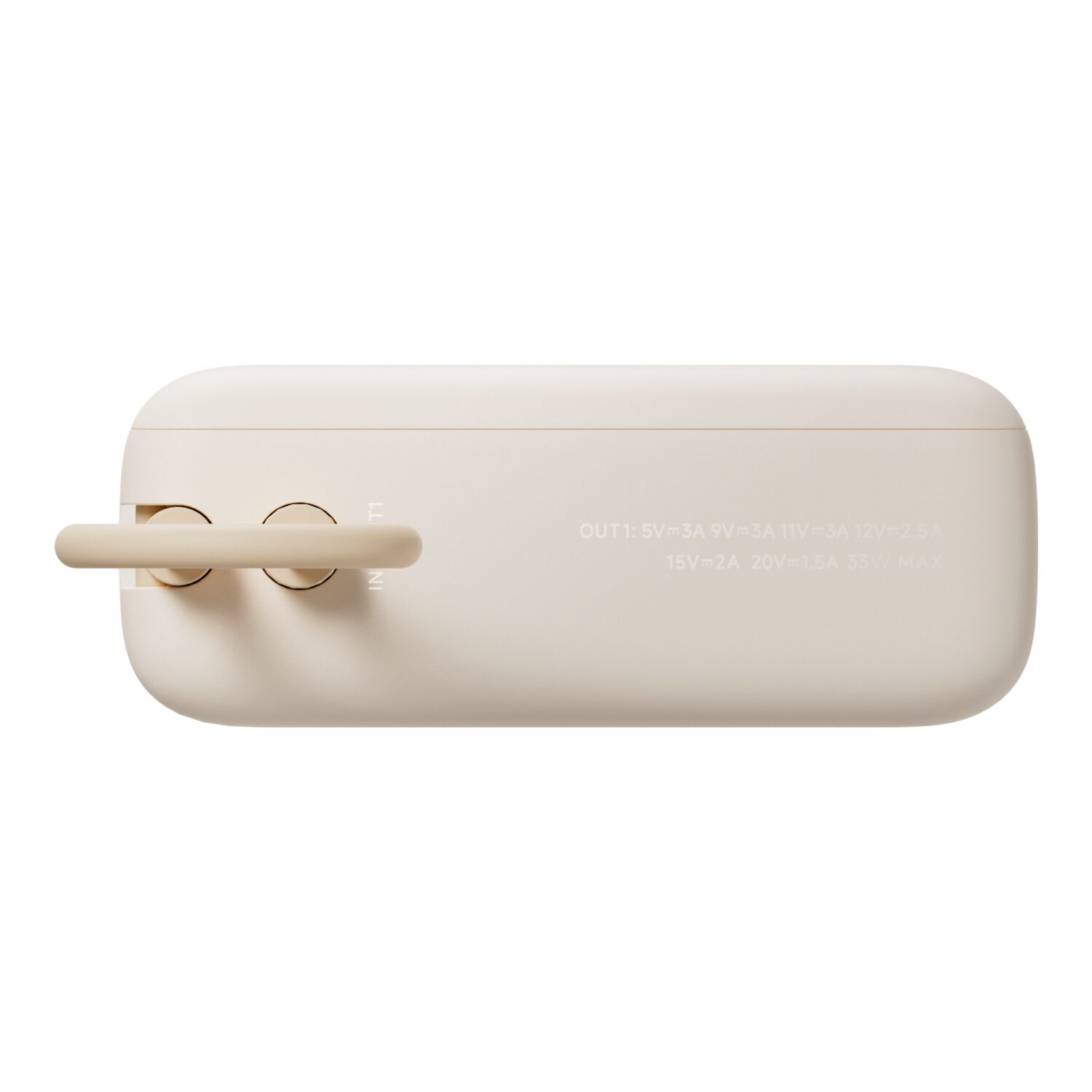 Xiaomi 33W Power Bank 10000 (Integrated Cable) - Tan - Image 6