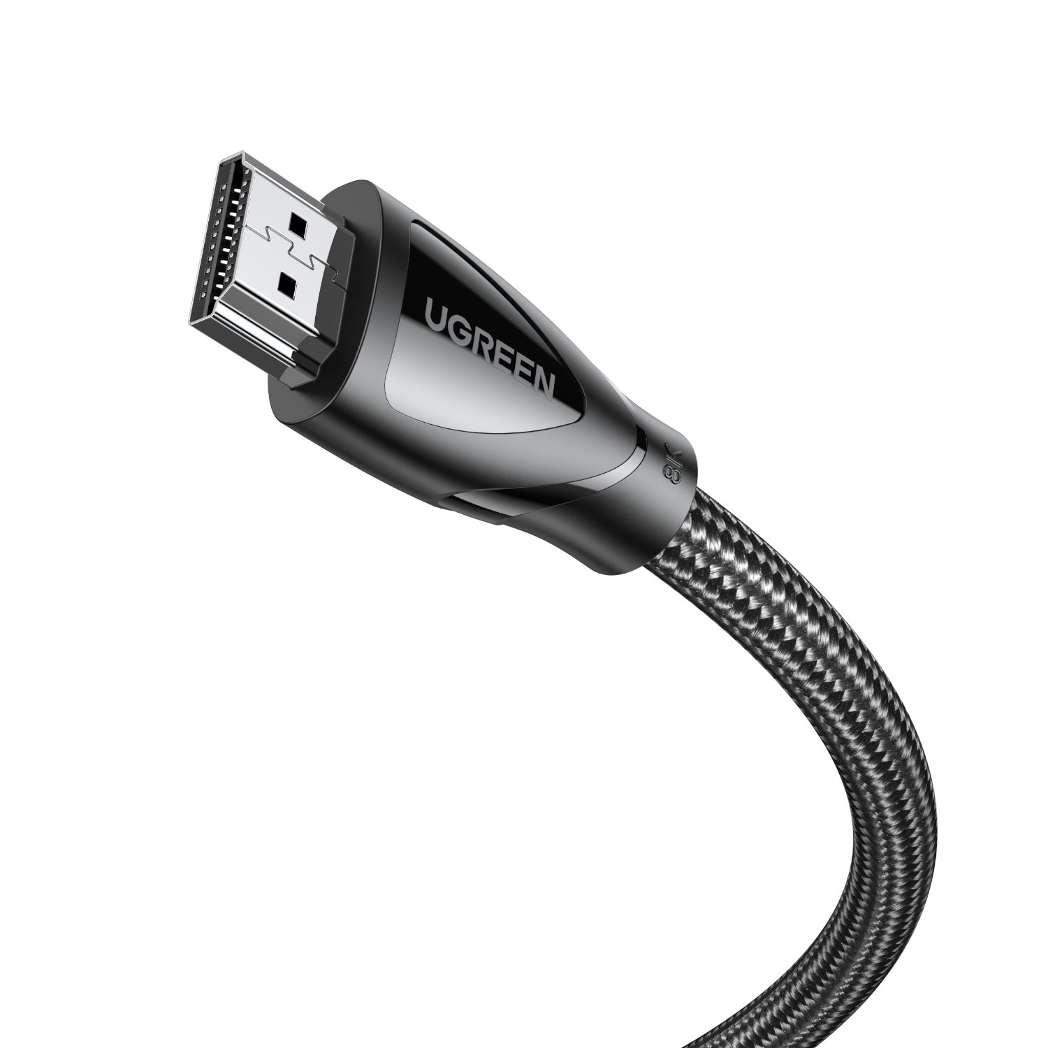 UGreen HDMI 2.1 Male to Male Cable 2M (8K@60Hz,4K@120Hz) – Black - Image 4