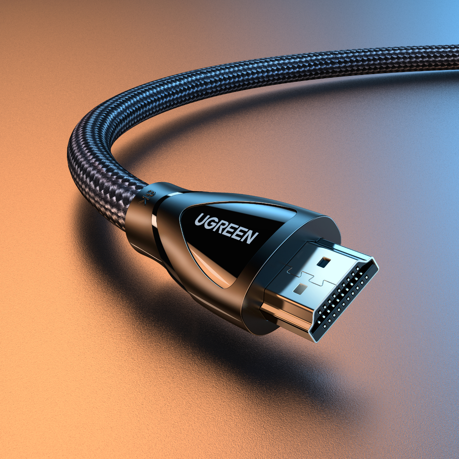 UGreen HDMI 2.1 Male to Male Cable 2M (8K@60Hz,4K@120Hz) – Black - Image 5