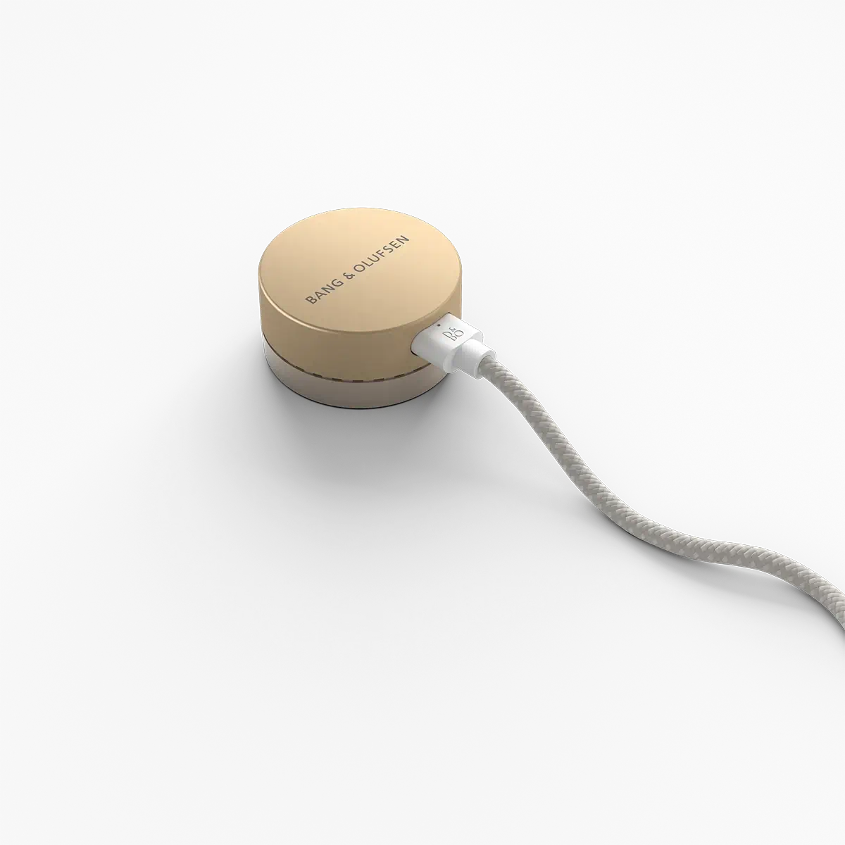 Beosound Level Speaker Gold Tone Alu (Cover Light Oak) - Image 9