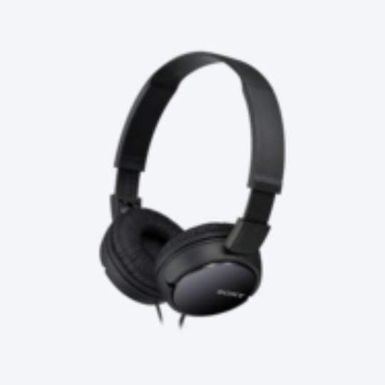 Sony ZX Series Wired On-Ear Headphones, Black | MDR-ZX110 - Image 3
