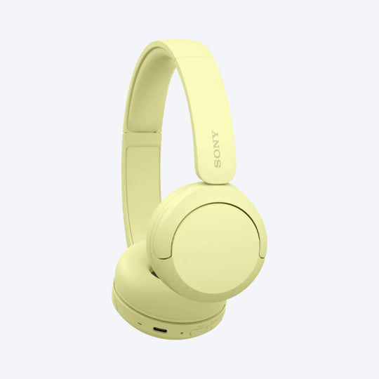 Sony WH-CH520 Wireless Headphones - Yellow - Image 2