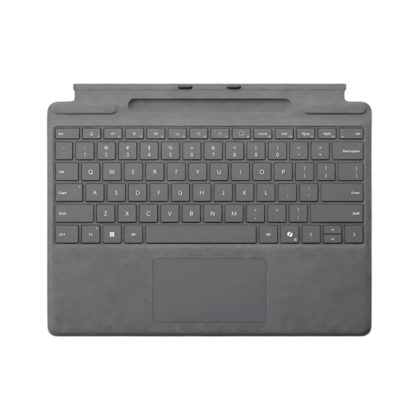 Microsoft Surface Pro Type Cover with Copilot Key and Pen Storage - Platinum
