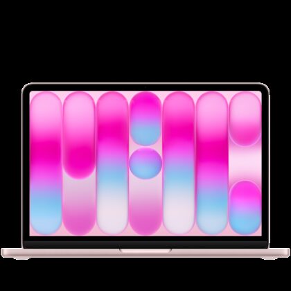 13-inch MacBook Neo: Apple A18 Pro chip with 6-core CPU and 5-core GPU, 8GB, 512GB SSD, Touch ID - Blush,Model A3404