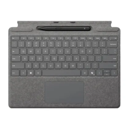 Microsoft Surface Pro Type Cover with Copilot Key and Slim Pen 2 - Platinum