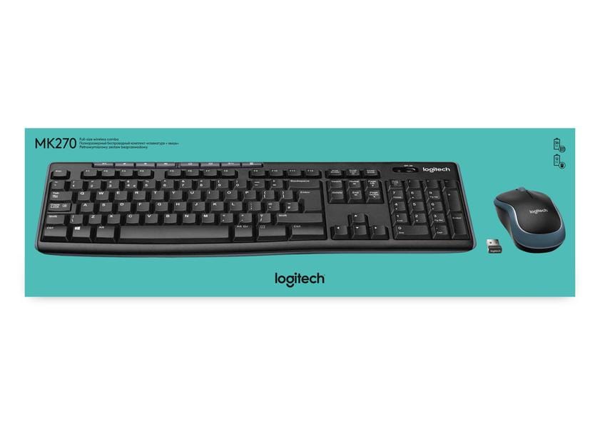 Logitech MK270 Wireless Keyboard and Mouse Combo 920-004509 - Image 4