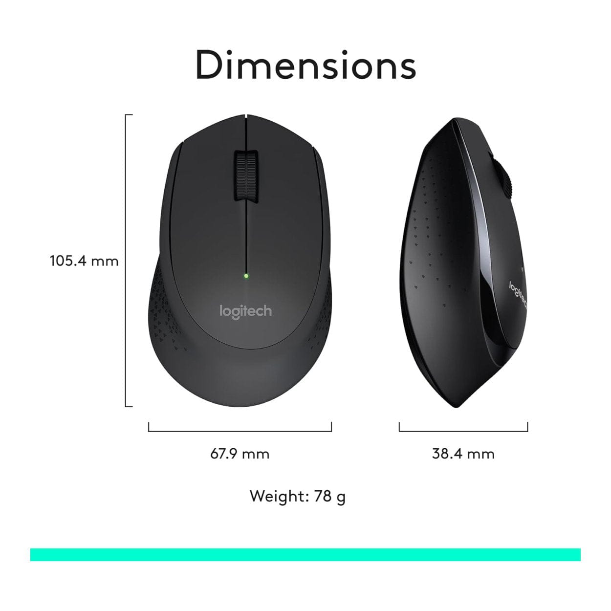 Logitech MK345 Keyboard and Mouse Combo Black 920-006489 - Image 12