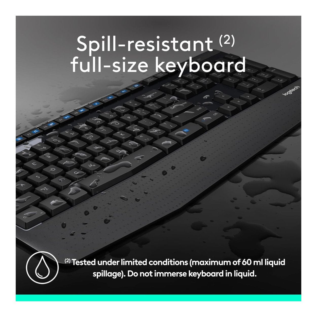 Logitech MK345 Keyboard and Mouse Combo Black 920-006489 - Image 6