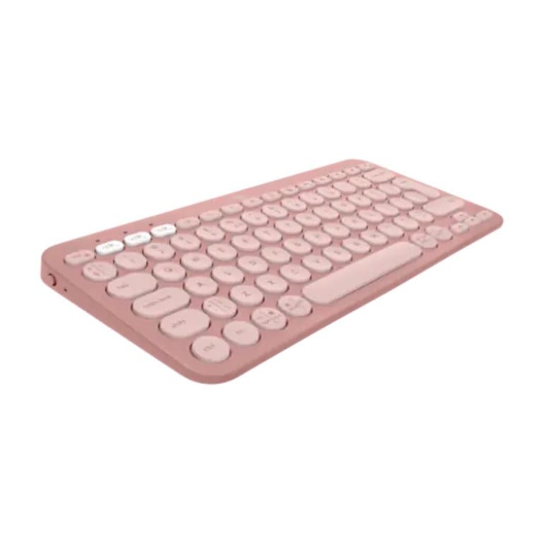 Logitech Pebble Keys 2 K380s Bluetooth Keyboard - Rose 920-011853 - Image 2