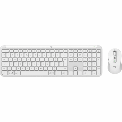Logitech MK950 Signature Slim Wireless Keyboard and Mouse Combo - White 920-012491