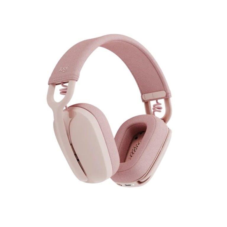 Logitech Zone Vibe 100 Wireless Bluetooth Headset Rose 981-001224 - Image 3