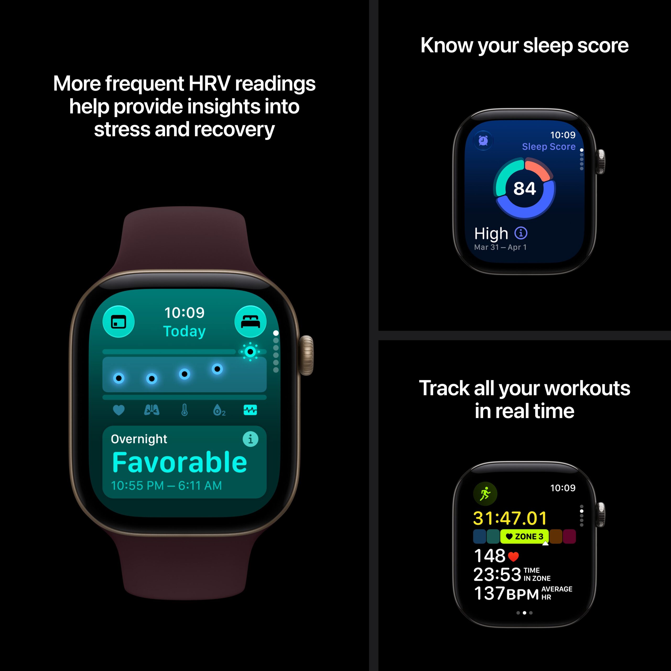 Apple Watch Series 12 GPS + Cellular 42mm Natural Titanium Case with Natural Milanese Loop - Image 5