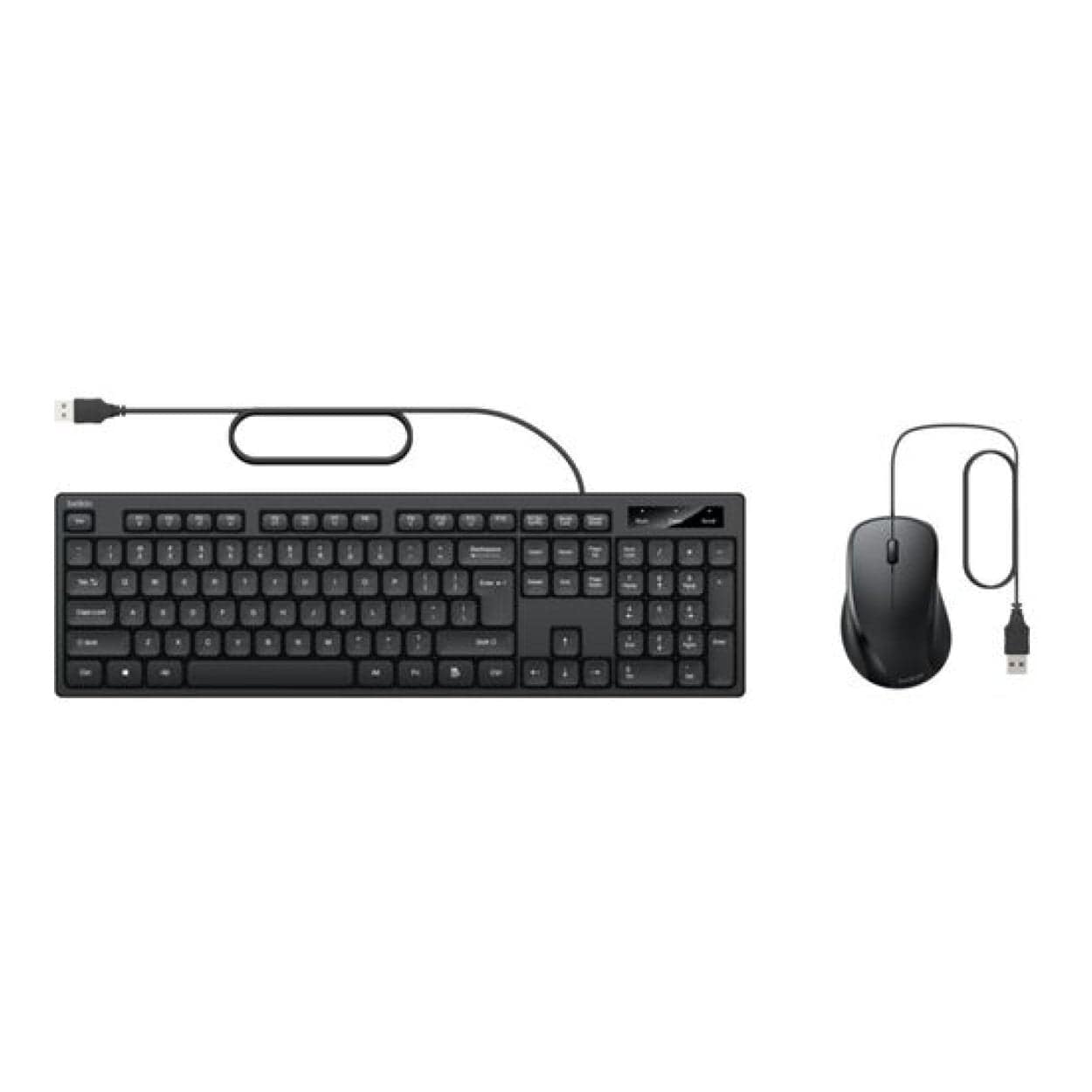Belkin Connect Wired Keyboard and Mouse Combo Black BBZ014TT - Image 3