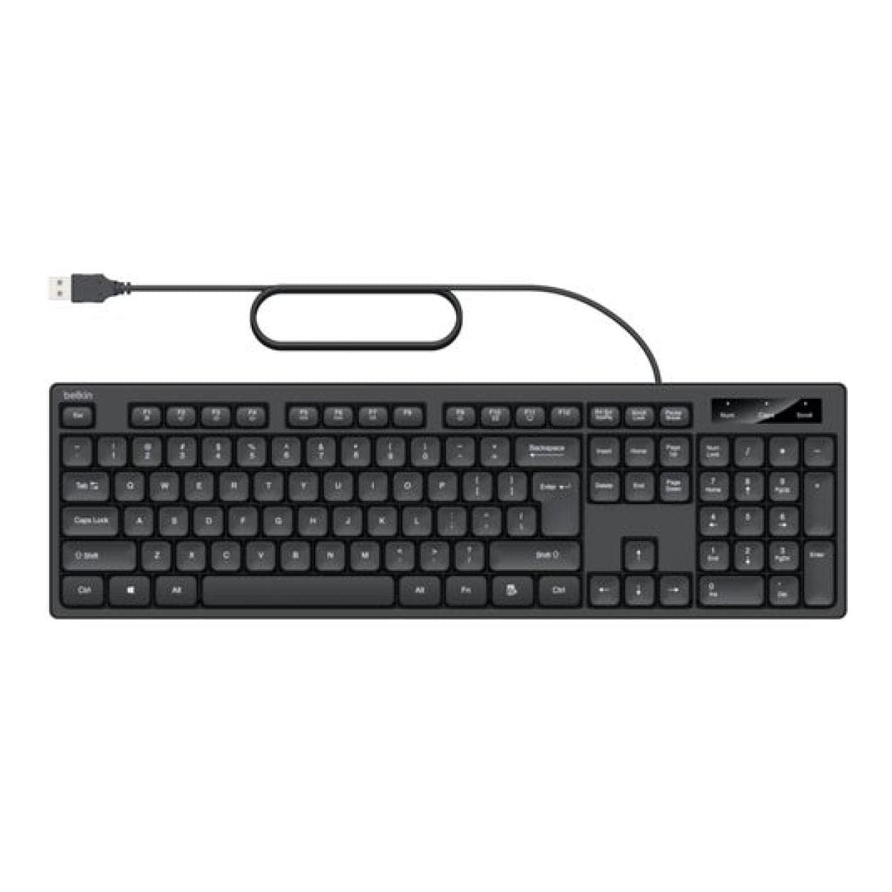 Belkin Connect Wired Keyboard and Mouse Combo Black BBZ014TT - Image 2