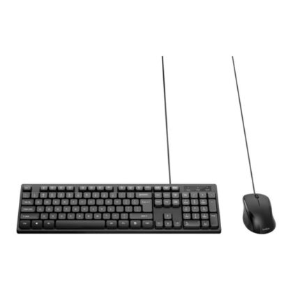 Belkin Connect Wired Keyboard and Mouse Combo Black BBZ014TT