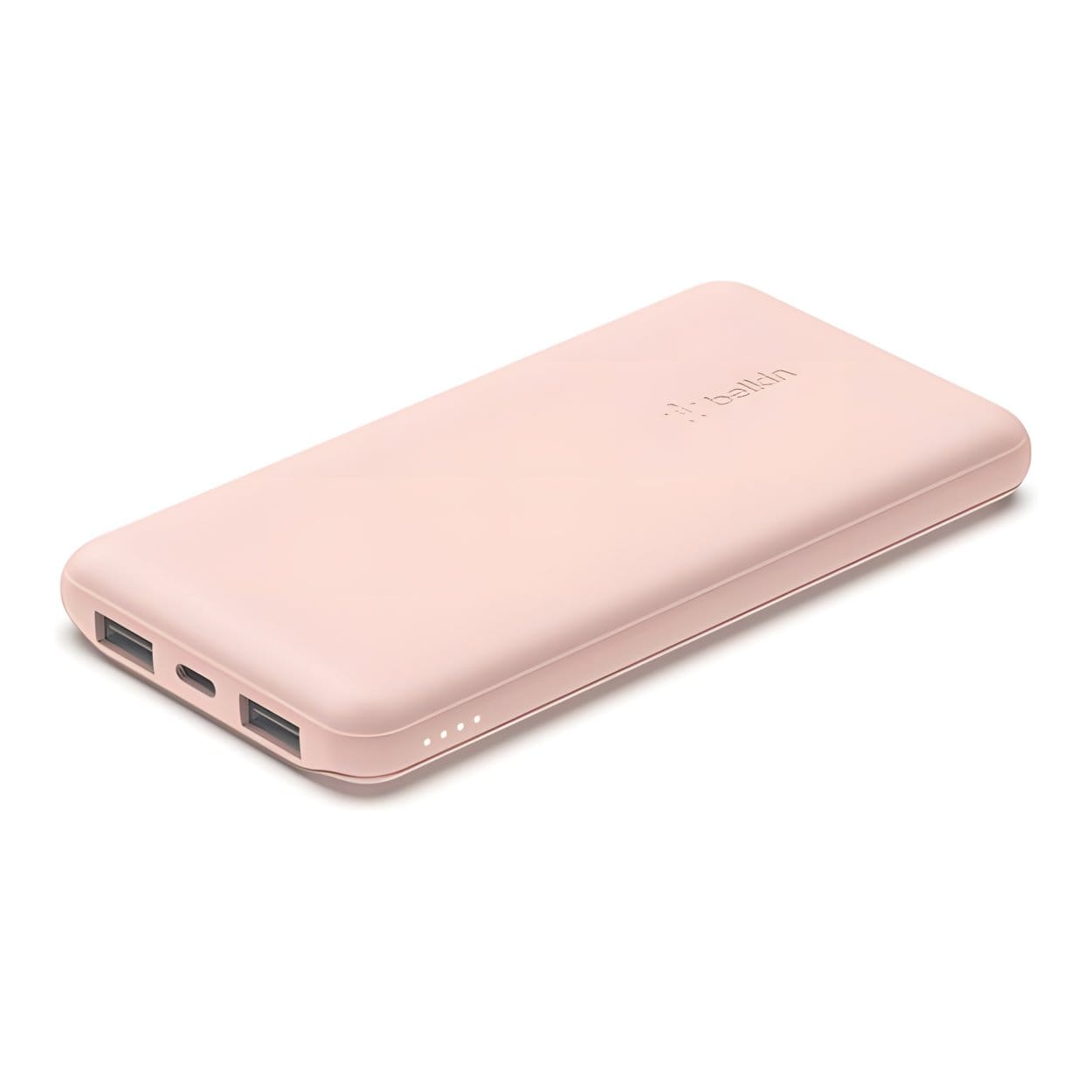 Belkin BoostCharge USB-C 15W 10,000mAh Power Bank - Rose Gold BPB011BTRG - Image 2