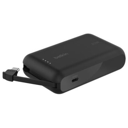 Belkin BoostCharge 10 000 mAh with USB-C Cable and Port Power Bank Black BPB021HQBK