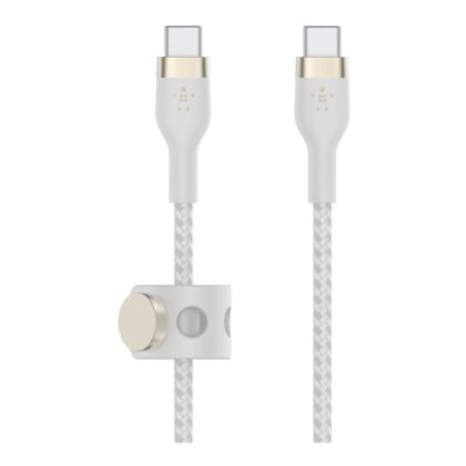 Belkin 2m BoostCharge Pro Flex USB-C to USB-C 60W Charging Cable White CAB011BT2MWH