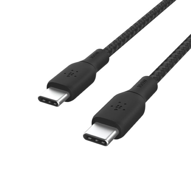 Belkin BoostCharge 100W PD USB Type-C to USB Type-C 2m Braided Cable Black CAB014BT2MBK - Image 3