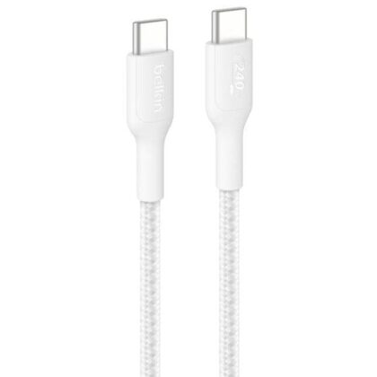Belkin 1m BoostCharge Pro USB-C Charging Cable White CAB025HQ1MWH