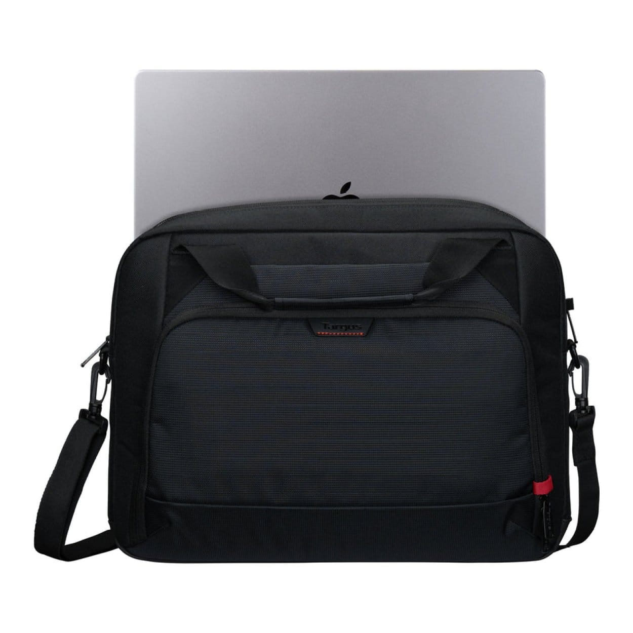 Targus EcoSmart 16-inch Briefcase Black Red CN415GL - Image 4