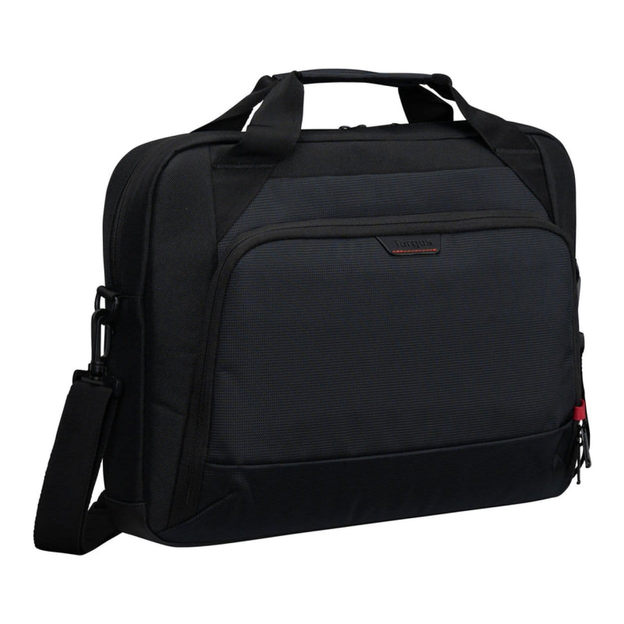 Targus EcoSmart 16-inch Briefcase Black Red CN415GL - Image 2